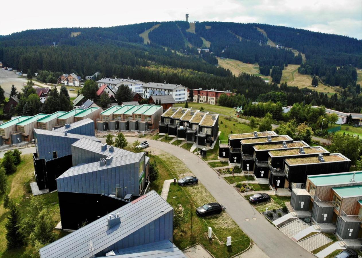 Miky Apartman Klinovec Meadow Loučná pod Klínovcem المظهر الخارجي الصورة